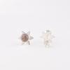 Ametrine Gemstone 925 Sterling Silver Jewelry Handmade Stud Earrings 0.44" Gift EE-175-25