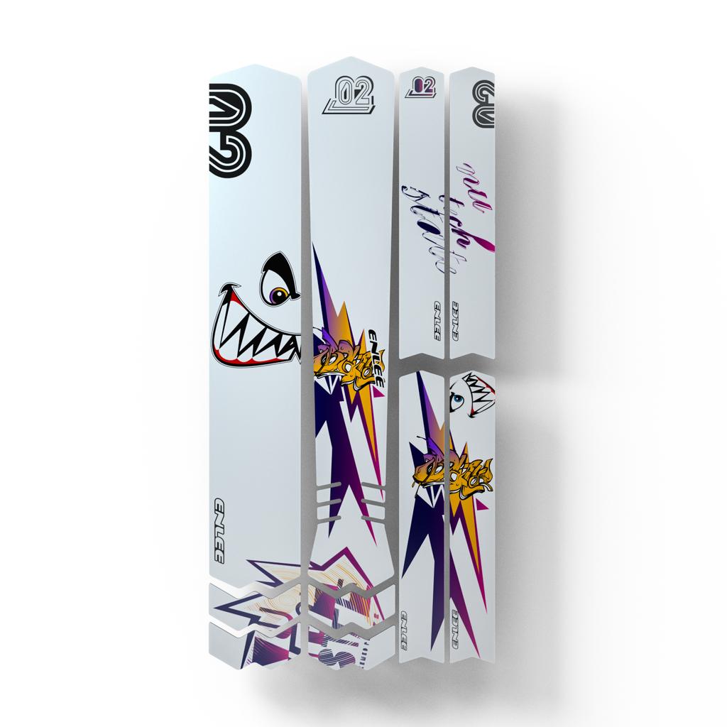 3D Bicycle Poster Frame ScratchResistant MTB Road Bike HD Protective Film Removable Sticker AntiSkid Guard Frame Cover