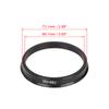 UXCELL 4pcs 67.1mm To 60.1mm 72.6mm To 57.1mm 66.6mm To 57.1mm Car Hub Centric Rings Wheel Bore Center Spacer Hub Rings