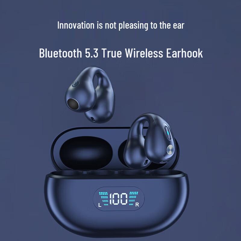 Bach Johann Q80 Non-In-Ear Noise-Cancelling Bluetooth Earbuds