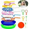 Sada bublifuků, 15 kusů velkých bublifuků s podnosem, velkoobchodní sada hraček na výrobu velkých bublin pro děti, letní hračka na bubliny