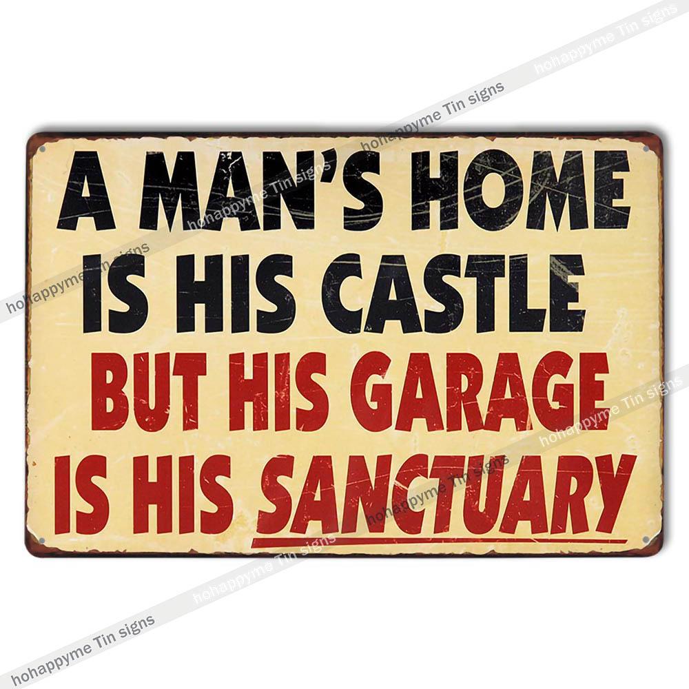 Retro Metal Signs Humorous Quotes Wall Art Home Decor Tin Plaques Office Bar Cafe Decoration