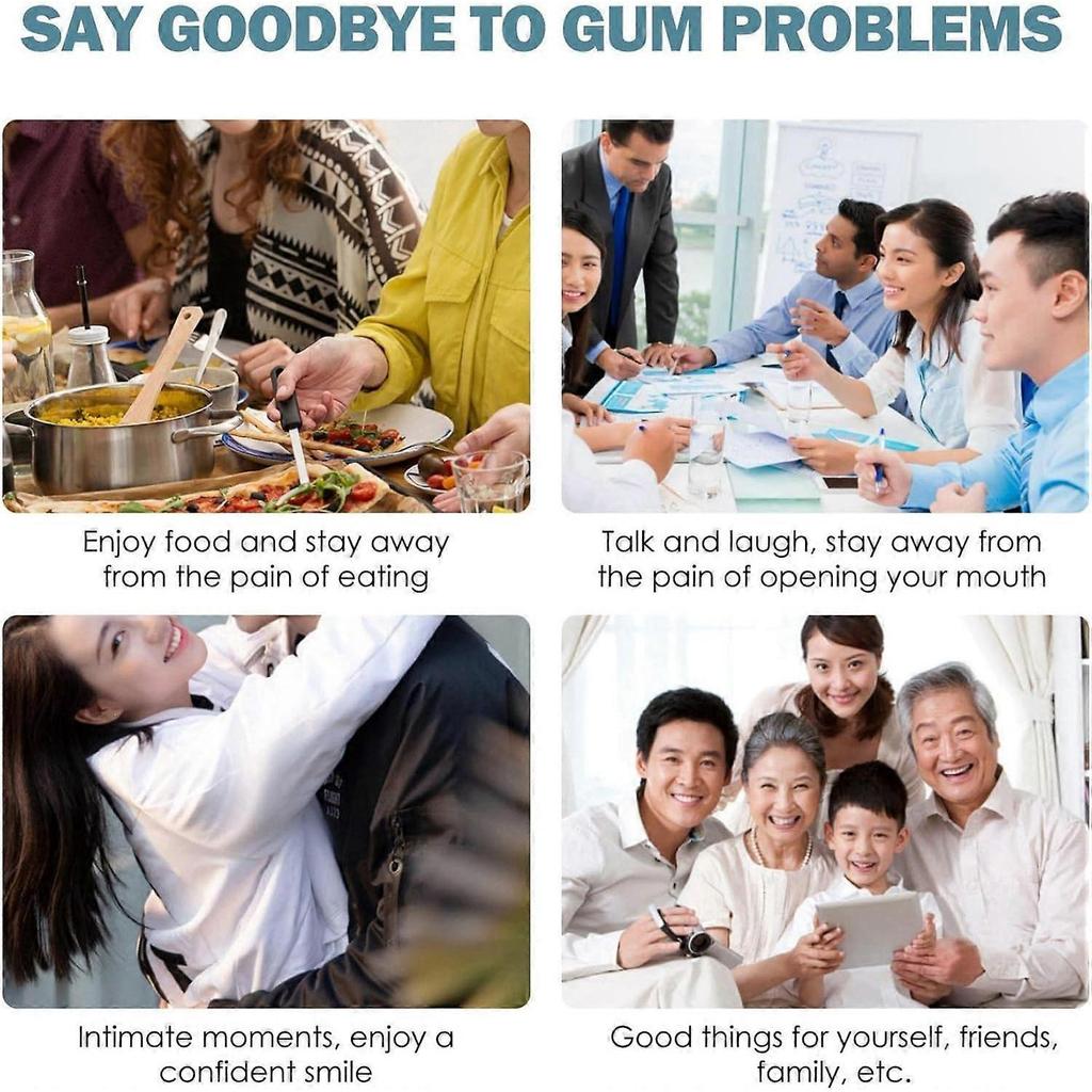 1-3X Gum Restore Plus - Oral Drops For Teeth, Bad Breath, Gums Repair 30ML