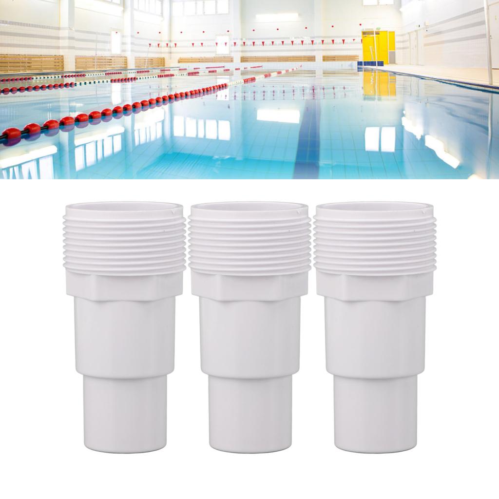 Hose Adapter for SPX1091 7 SPX1091 4   Pool Connector 1.25 1.5 Inch Combo Easy Installation Plastic Material for   Ground Pool Pump Filter