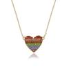 DN4 Big Heart Pendant Choker Necklace Gothic Black Velvet Necklace For Women Sexy Party Jewelry Gift