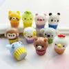 10/20 Stück Neu Harz Niedlich Gemischt Cartoon Tier Kuchen Flache Rückseite Cabochon Scrapbooking Haarspange Mitte Verzierungen DIY Zubehör