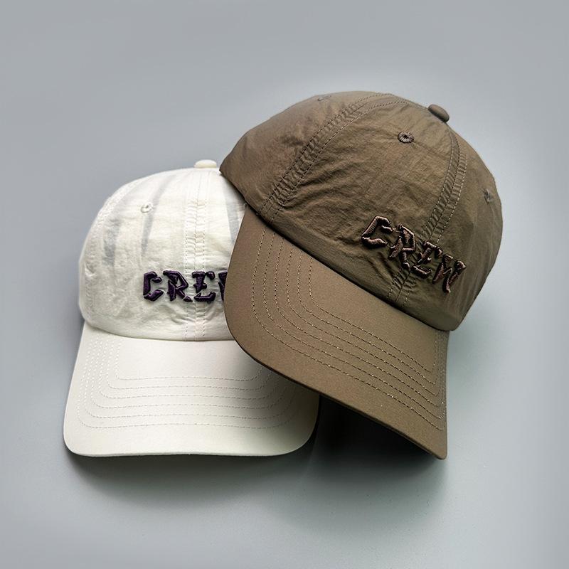 Quick-Drying Street Embroidery Alphabet Baseball Cap Men'S And Women'S Sports Trendy Version Sunshade Breathable Cap