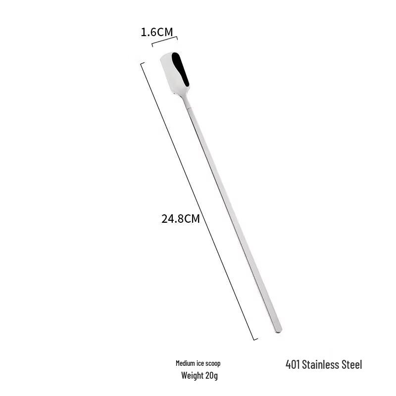 ZISIZ Длинная ложка-бармен из нержавеющей стали