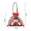 Sacos de Doces de Natal Pacote Armazenamento, Enfeites Saco de Chocolate, Presente