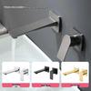 Concealed Wall-Mounted Hot & Cold Basin Faucet