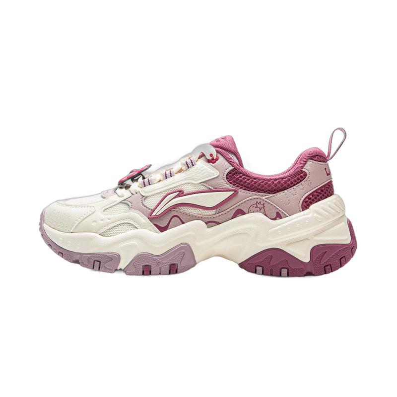 Li-Ning Brown Sugar Women's Retro Casual Sport Shoes AGCV368