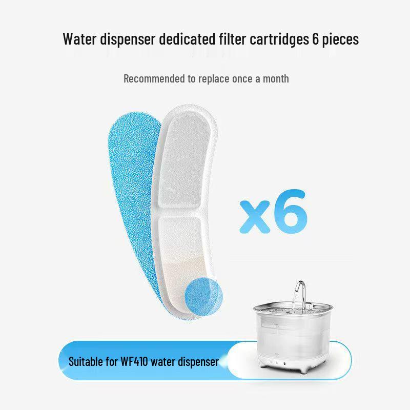 Universal Cat Water Fountain Replacement Filter Cartridge - Multi-Model Compatibility