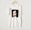 Erkek Yazlık Tişört Pamuklu Lady Gaga Mayhem Grafik Tişört Beden XL Unisex Kısa Kollu