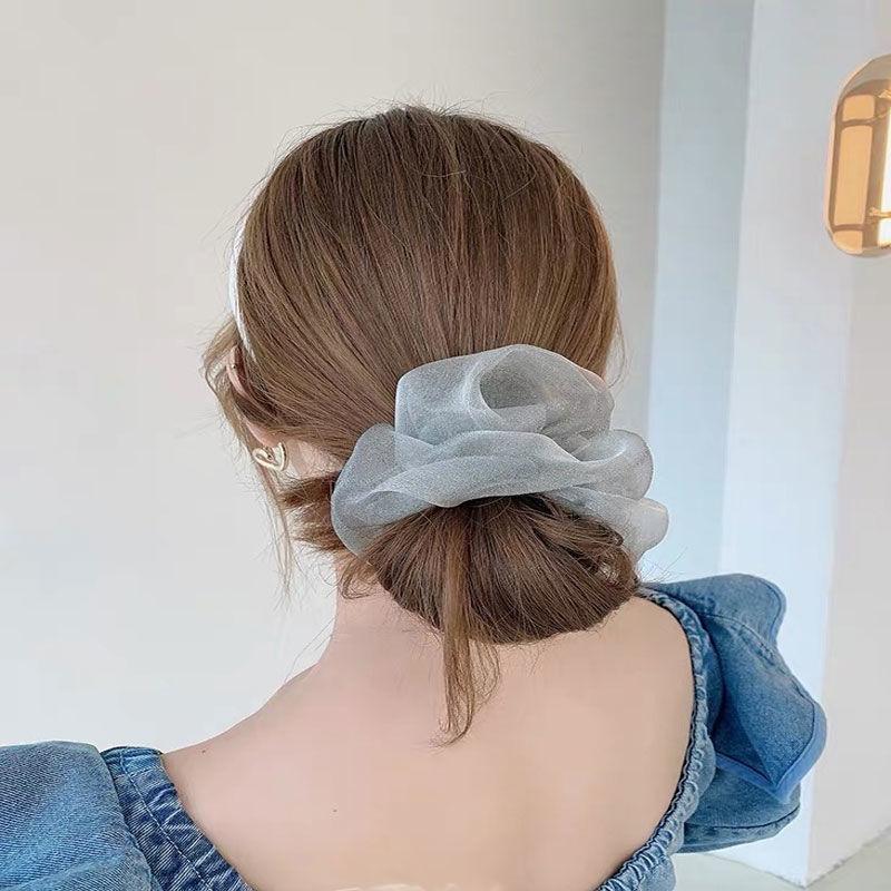 Mesh Tie Headpiece Hair Cord Collar-ring Girl Aurora Scrunchie