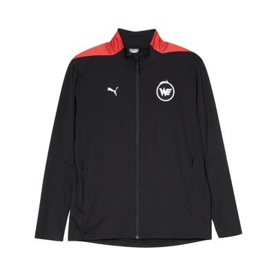 Puma X Honor Of Kings Collaboration Kpl Simple Logo Print Stand Collar Long Sleeve Jacket Unisex Jacket Black 605763-16