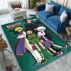 1pc Digital Printed Chair Rug for Home Office Use, Hunter Anime Boys Carpet Appropriate for All Seasons, Soft Area Carpet