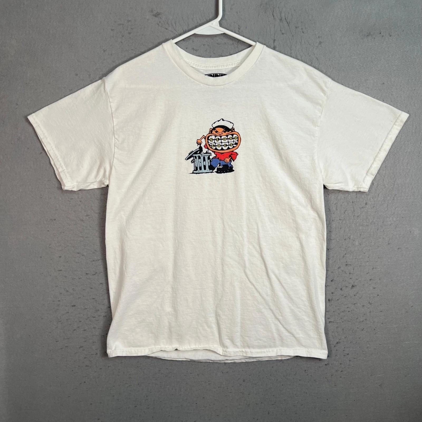 

Slushcult White Graphic T Shirt Mens Size Large 100% Cotton 4XL