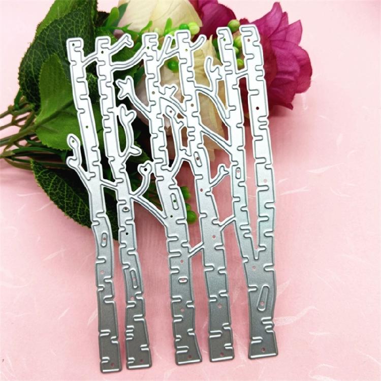 Metal Die Cuts Forest Scrapbooking Stencil Card Embossing DIY Album Template