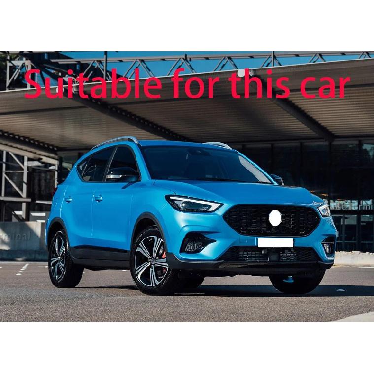 For MG ZS 2017- Car Accessories Carbon Fiber Style Head Light Switch Button Control Panel Cover Trim Bezel