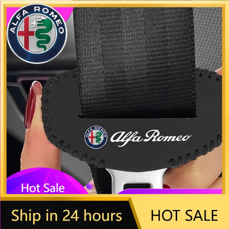 Car Stickers For Alfa Romeo Car Seat Belt Clip Safety Seatbelt Lock Buckle Plug Cover For Alfa Romeo Giulia Giulietta 159 Brera