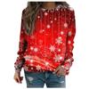 Christmas Casual Women's Hoodie 3D Printed Long Sleeved Loose Women's Spring Autumn Fashion Sweatshirt