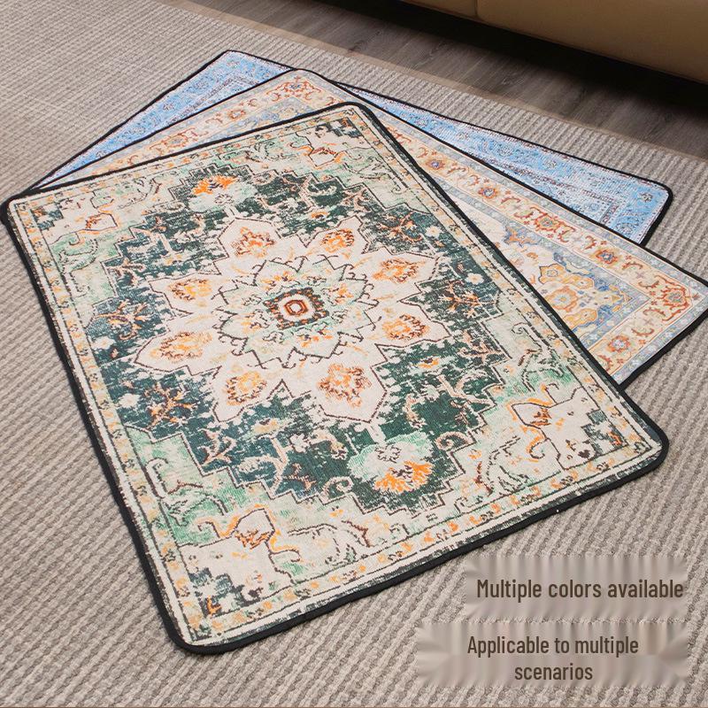Bohemian Style Absorbent & Non-Slip Pet Urine Pad - Reusable Cushion for Cats & Dogs