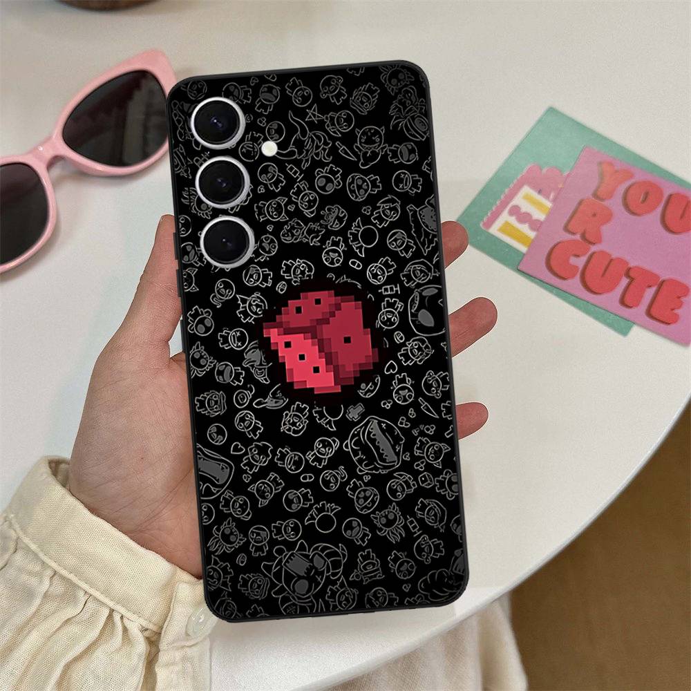 Game The Binding Of I-Isaac Phone Case For Samsung S 24 Fe 25 Ultra Plus 20 Lite 21 30 22 23 24 22 Ultra 5G Fundas