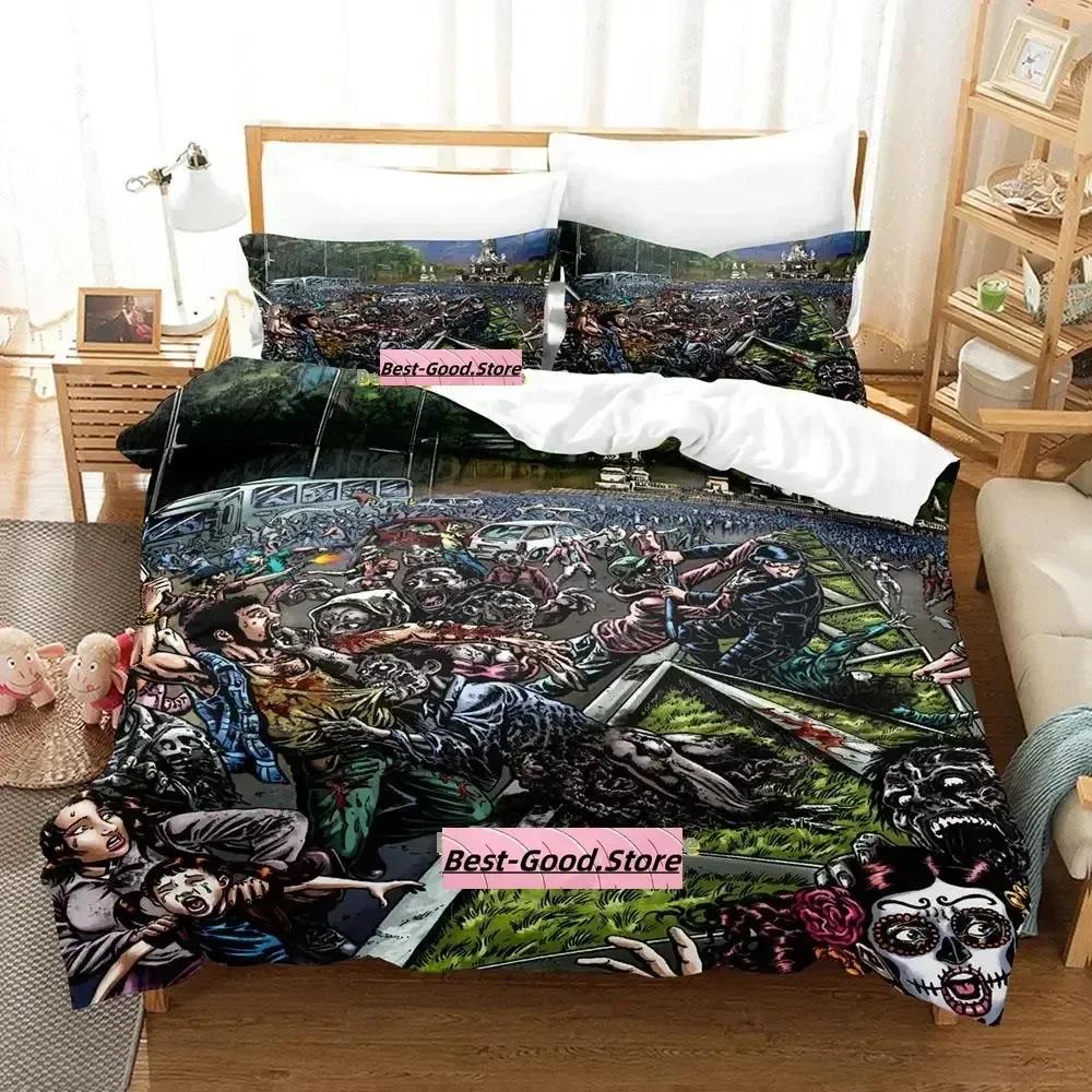 Comics Extinction Parade Bedding Set Cartoon Anime three-piece set Adult Kid Bedroom Duvetcover Sets funda cama infantil