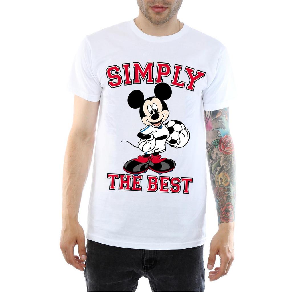 Disney Mens Mickey Mouse Simply The Best T-Shirt