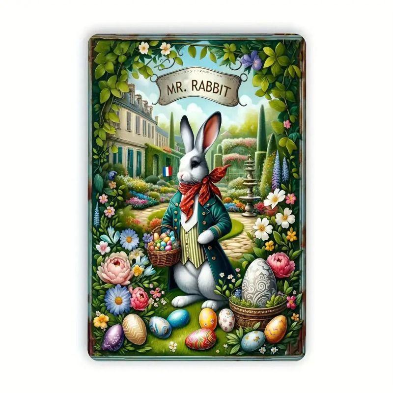 Metal Painting Russian Easter Theme Religious Home Wall Art Decor Religious Easter Gift