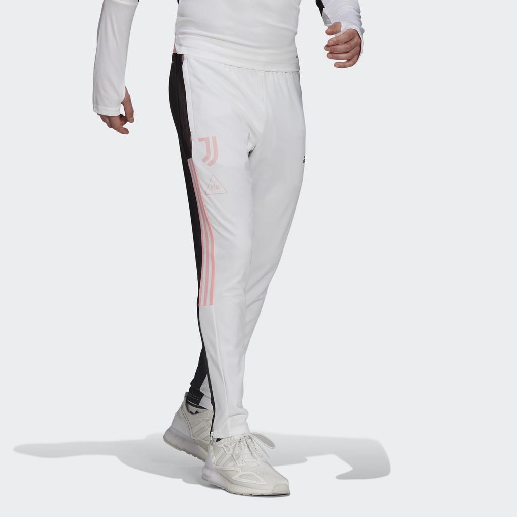 Adidas Knitted Sweatpants Men's White Black Multicolor GK7789