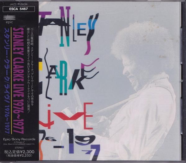 CD STANLEY CLARKE - Live! 1976-1977 ESCA5467 Epic 1991 Japan Jazz Used