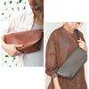 Dom Teporna Etain Leather Messenger Bag for Men and Women, Small but Large Capacity, Italian Leather Shoulder Bag