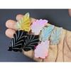 258Cts. Onyx Leaf Carving Designer Cabochon Loose Gemstone 07 Pcs Lot C-1860