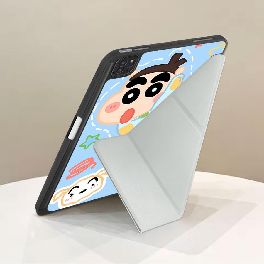 Tablet Case For iPad Pro 2025 Air 4 5 M3 M2 1 2 M4 11inch Mini 6 7 Pro 11th 10th 9th 8th 7th 12.9inch Holder Cover Cra-yons