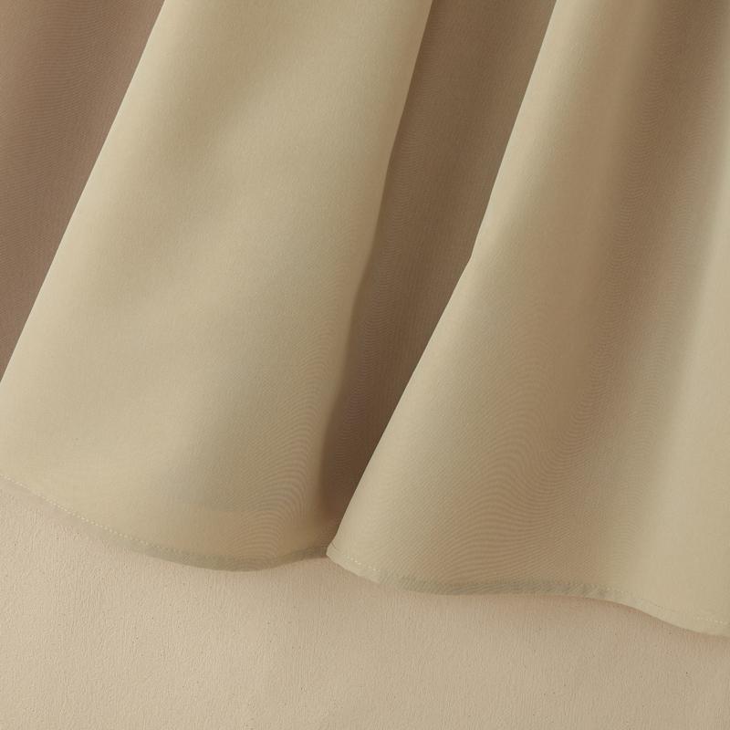 ZANZEA Gonne lunghe larghe larghe tinta unita in vita elastica casual da donna