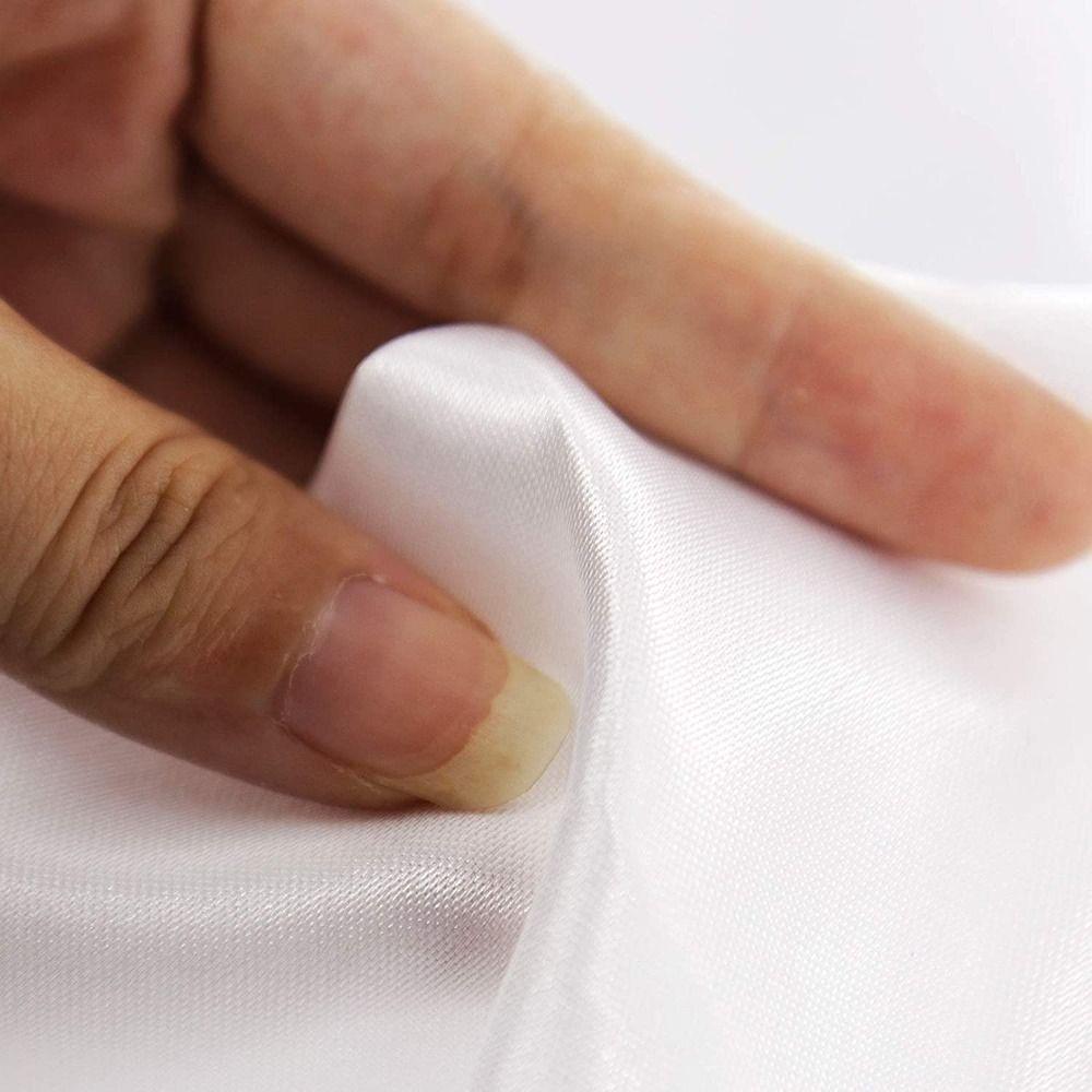 Thick Banquet Rectangular Wedding Solid Color Table Decorations Table Cover Satin Tablecloth