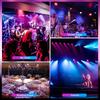 BETOPPER LPC007 Disco Light, 54x3W RGB LED Stage Lighting, 6-Color Conversion, DMX512 3/7CH, Party Light, Spotlight, DJ Disco Light, Professional Club