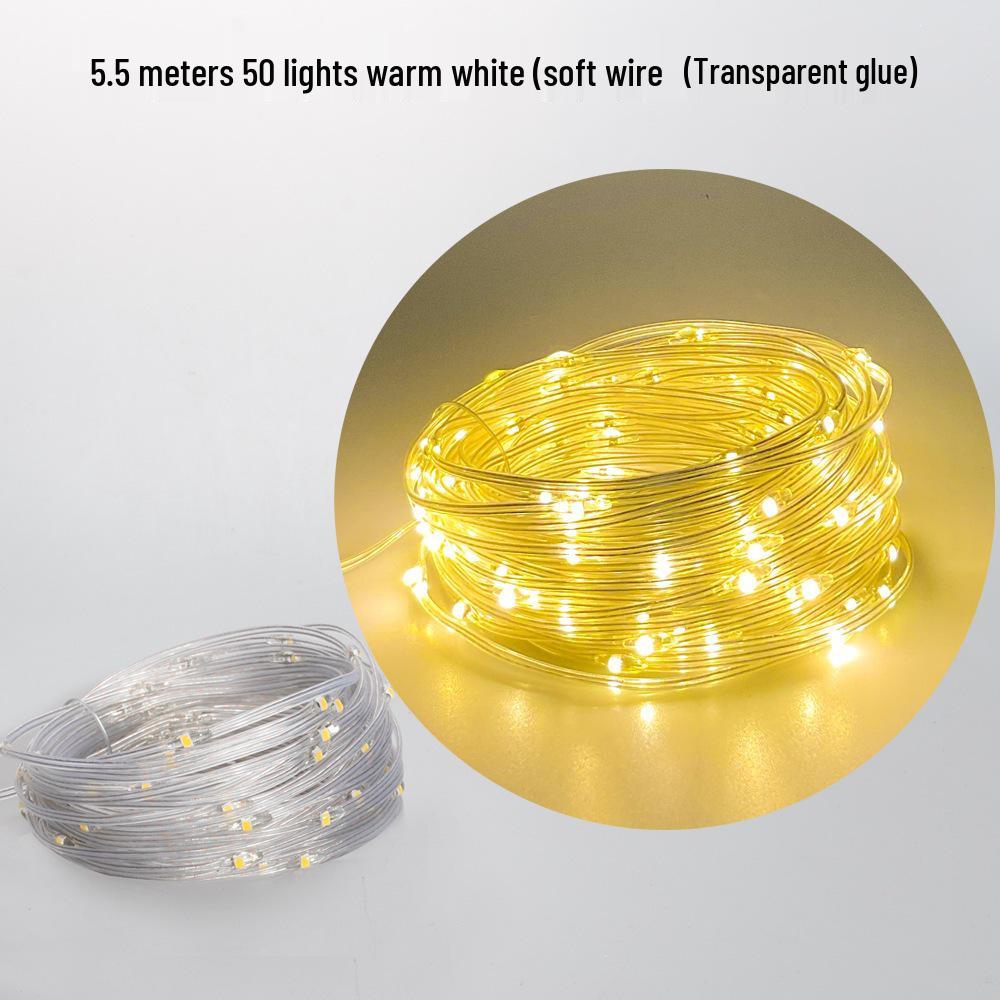 LED Remote Control Rope Lights - Christmas, Wedding, USB & Battery Powered Decorative Multicolor String Lights for Camping