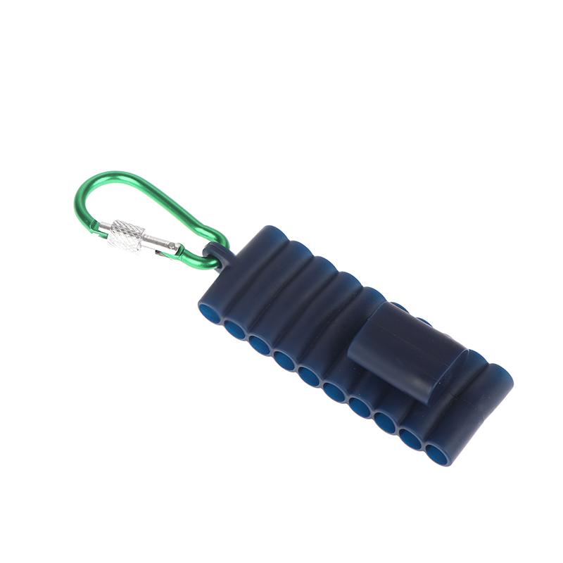 1/4" Hex Shank Screwdriver Bit Holder Portable 22 Holes Storage Case Organizer Screw Driver Head Drill Bits Stand Case Tools
