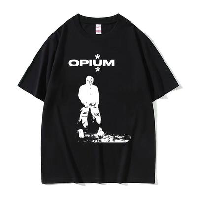 Destroy Lonely A Great Chaos T-Shirt Ken Carson Opium Graphic T-shirts for Men Women Fashion Hip Hop Oversized Tshirt Streetwear