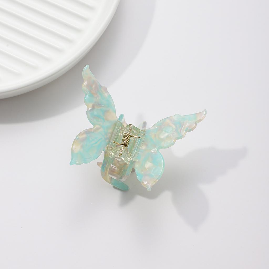 New Fairy Acetate Fiber Butterfly Hair Claw Colorful French Hair Styling Tools Accessories Retro Hair Clamps Sweet Hair Clip