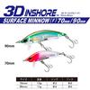 Ghost Shad 3D Inshore Surface Minnow 90mm HGSH 11g für Seebarsch YO-ZURI (F.) Gewicht R1215-HGSH