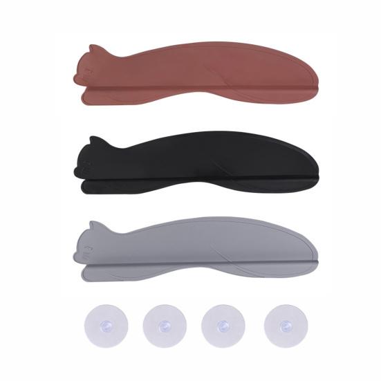 2Pcs Cartoon Cat Sink Splash Guard with Suction Cups Vegetable Washing Water Splash Protector Kitchen Countertop Kitten Anti-Splash Board