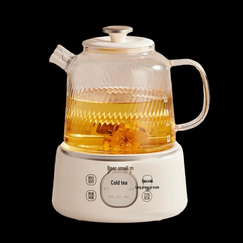 BEAR 1.2L All-Glass Smart Wellness Kettle CN Plug (adapter Included)