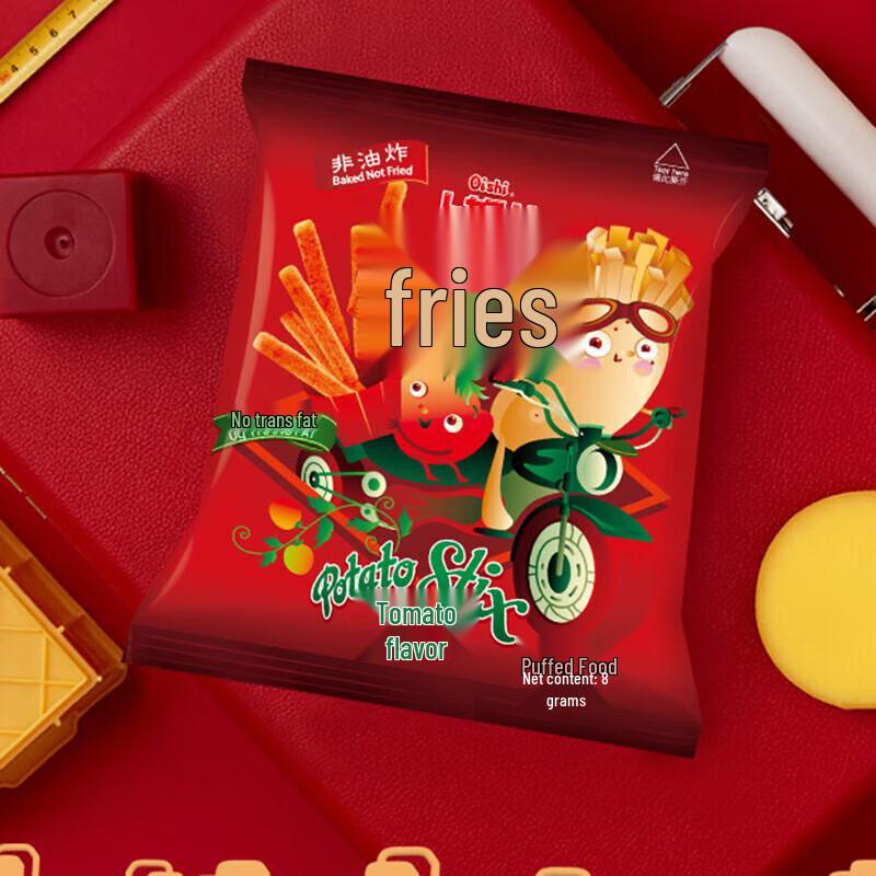 Oishi Tomato Flavor French Fries Snacks