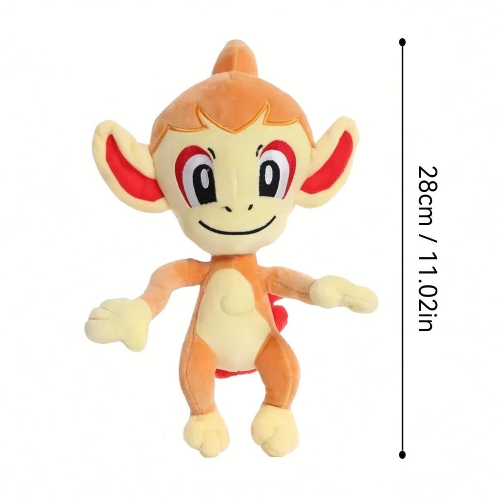 Plush Toys Scorbunny Grookey Sobble Mudkip Torchic Treecko Chimchar Chikorita Chespin Anime For birthdays Holiday Gifts