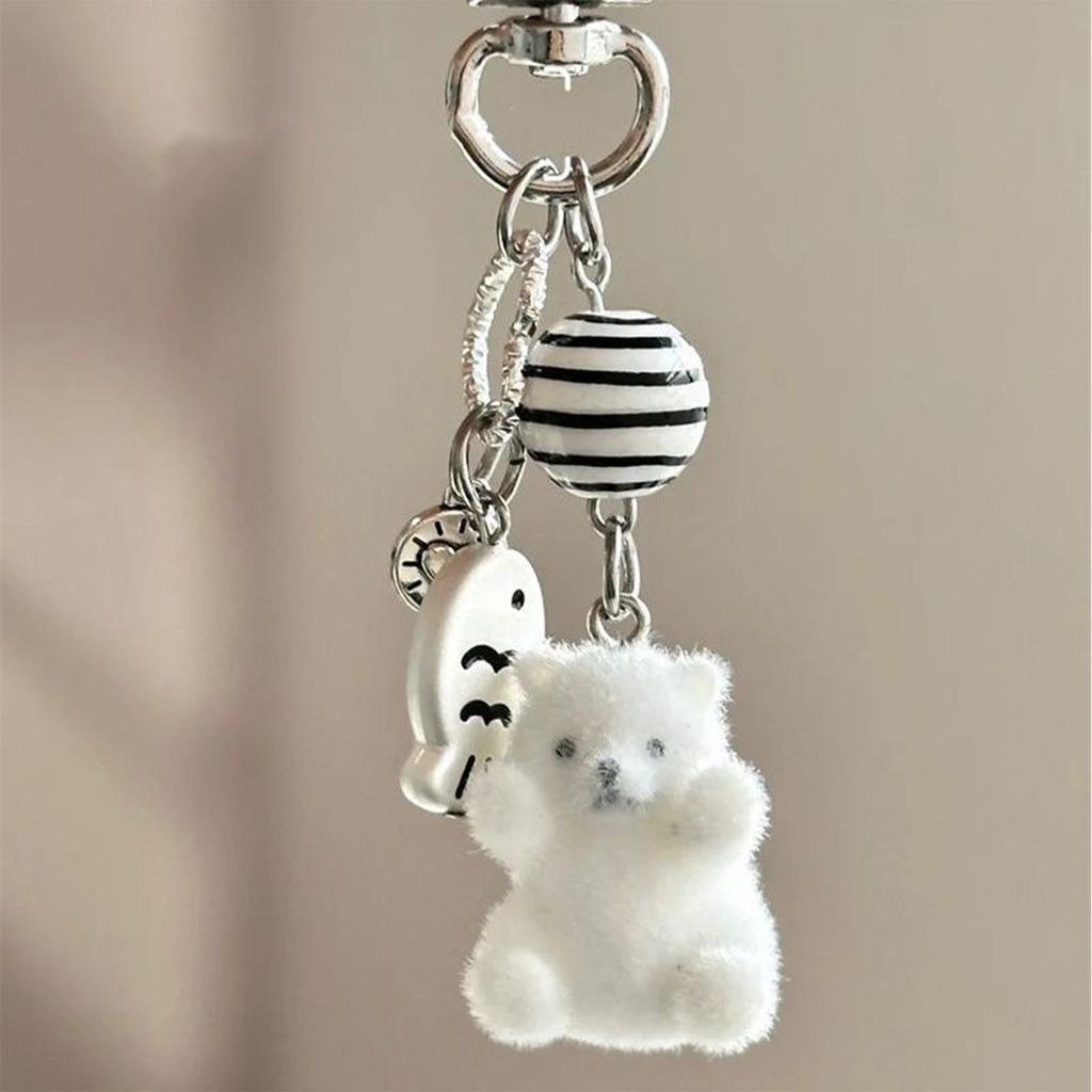 Adorable Clownfish Phone Strap with Beads Perfect for Adding Style to Your Mobile Durable and Lightweight Phone Pendant