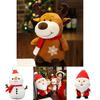 Adorably Soft Christmas Plush Santa Elk Snowman Stuffed Doll For Kids And Adults