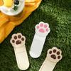 1/2pcs Cute Cartoon Toilet Handle Creative Cat Claw Lid Remover Plastic Convenient Flip Lid Remover Soothing Ring Flip Device